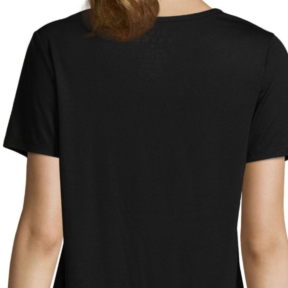 Stylish Hybrid Lace Up Tee - Picture 2 of 5